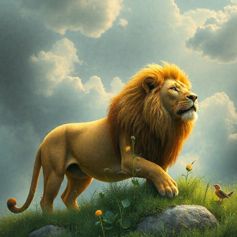 Dream : Grow lion in the dream