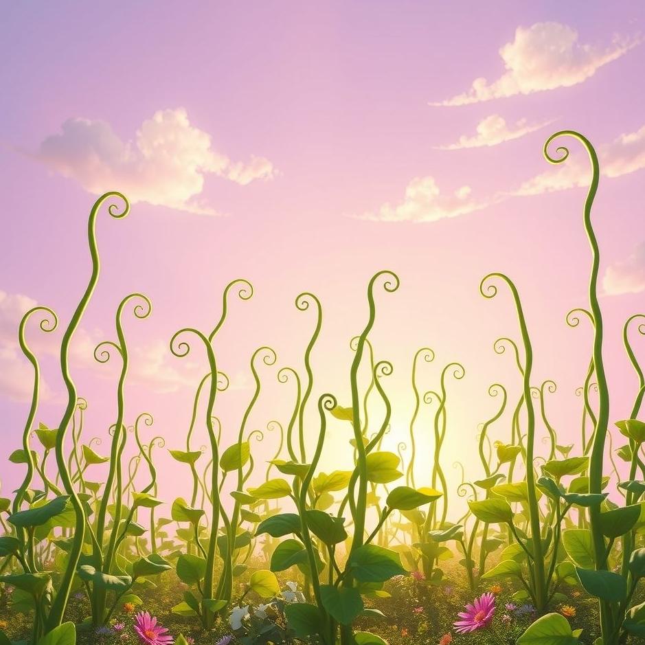 Dream : Growing beans in a dream