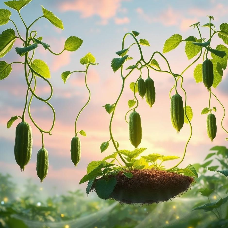 Dream : Growing cucumbers in a dream