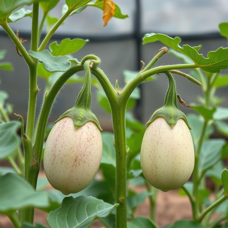Dream : Growing eggplants in a dream