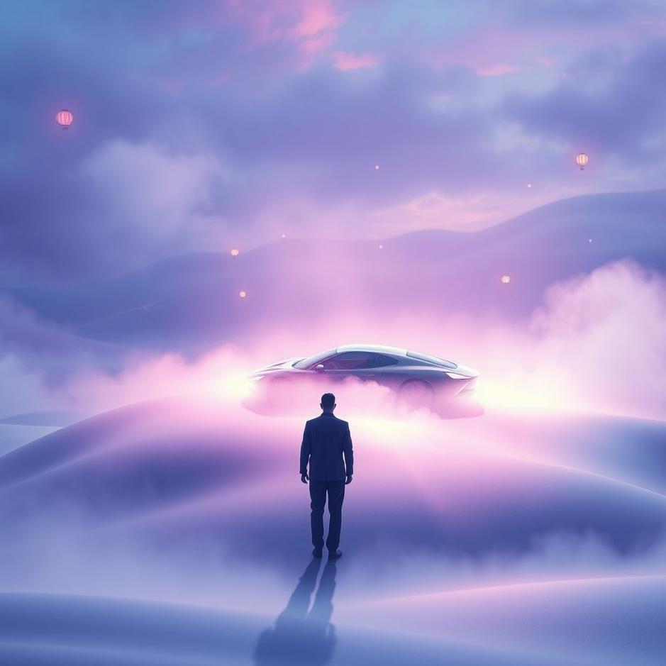 Dream : Growing to the car in the dream