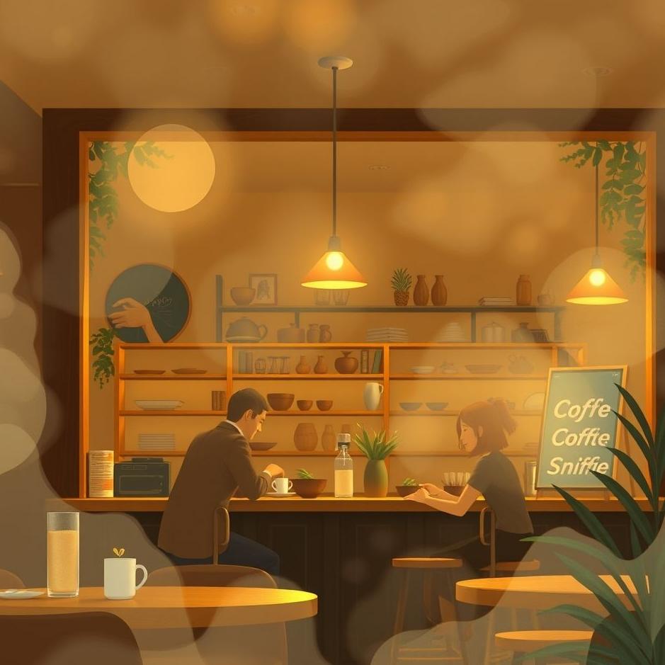 Dream : Guest come to a coffee shop in a dream