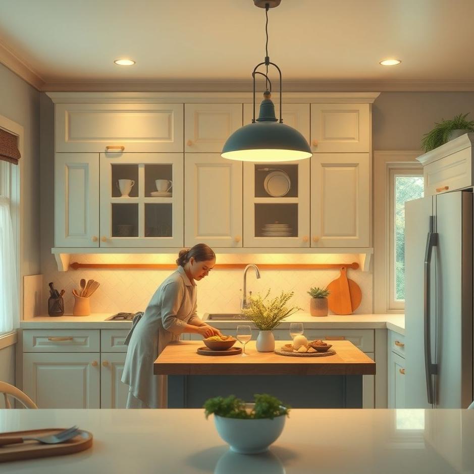 Dream : Guest in the kitchen in a dream