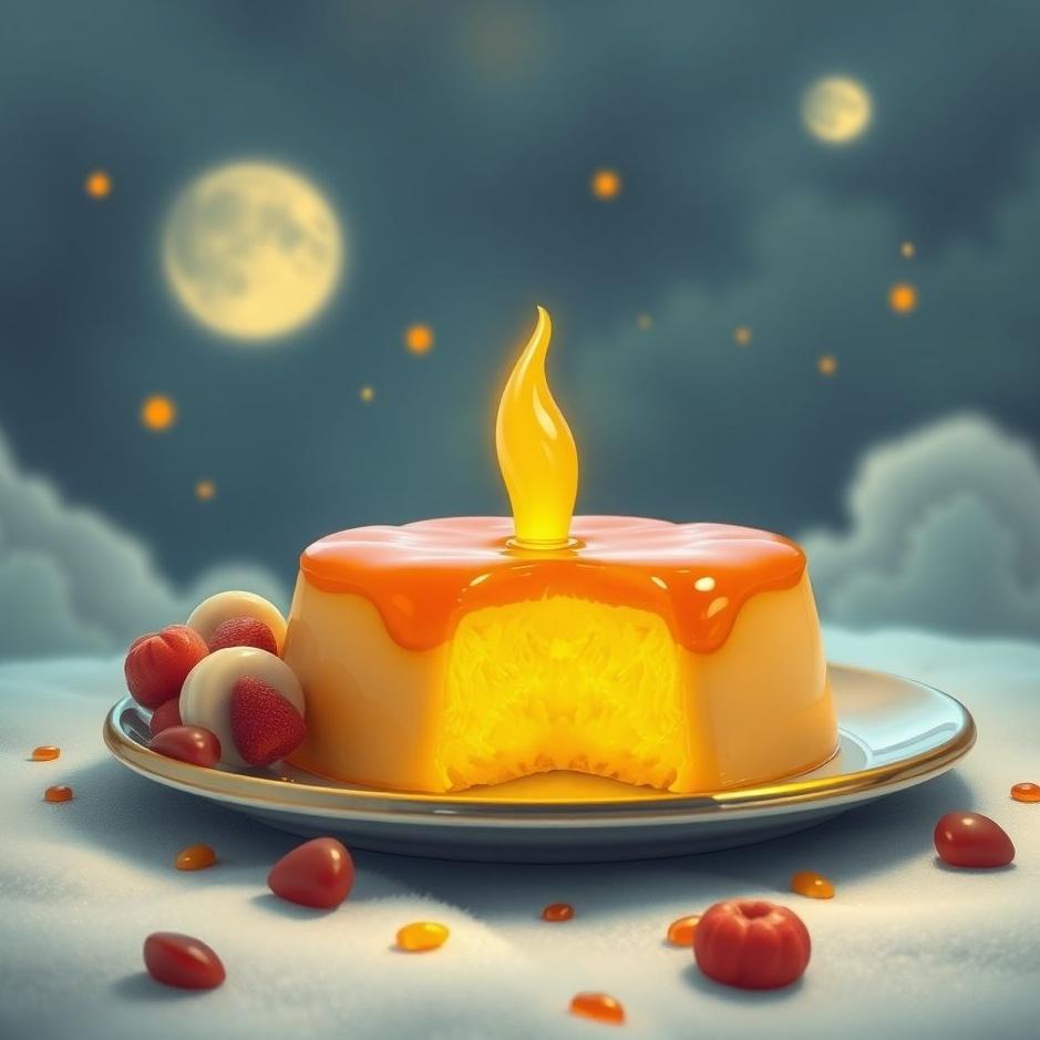 Dream : Gum pudding in a dream