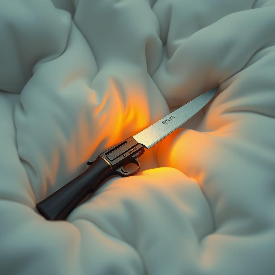 Dream : Gun and a knife in a dream