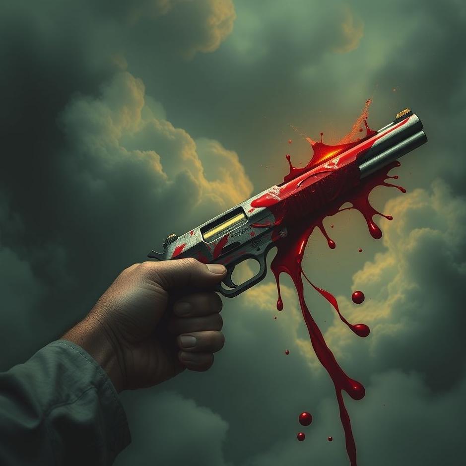 Dream : Gun and blood in a dream