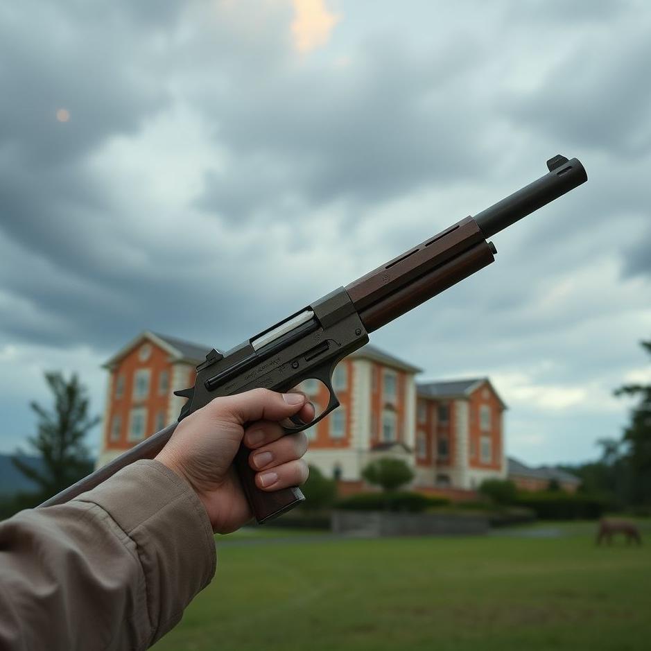 Dream : Gun at school in a dream