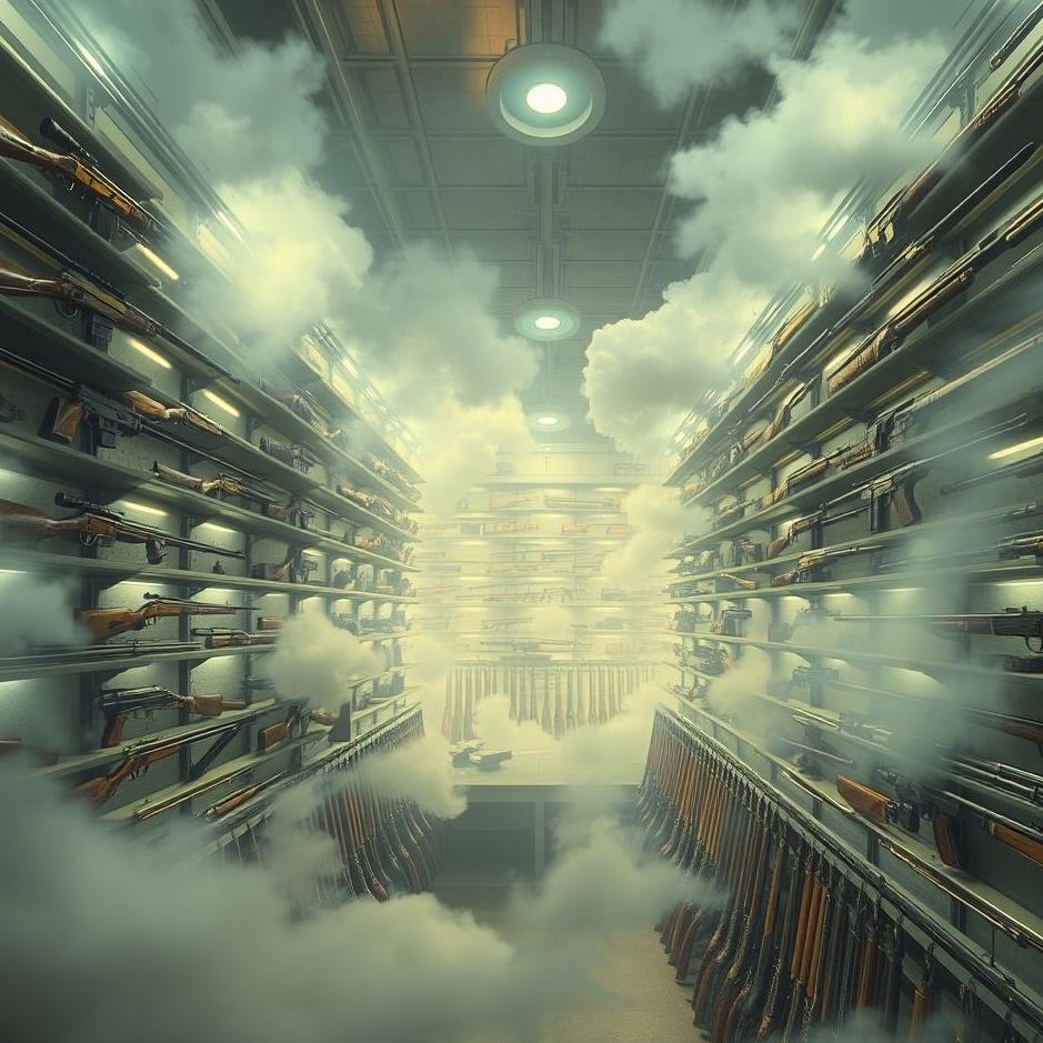 Dream : Gun depot in a dream