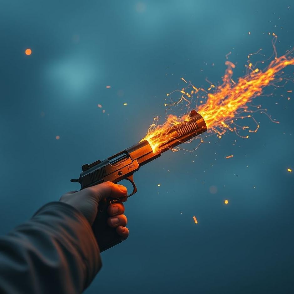 Dream : Gun going off in a dream