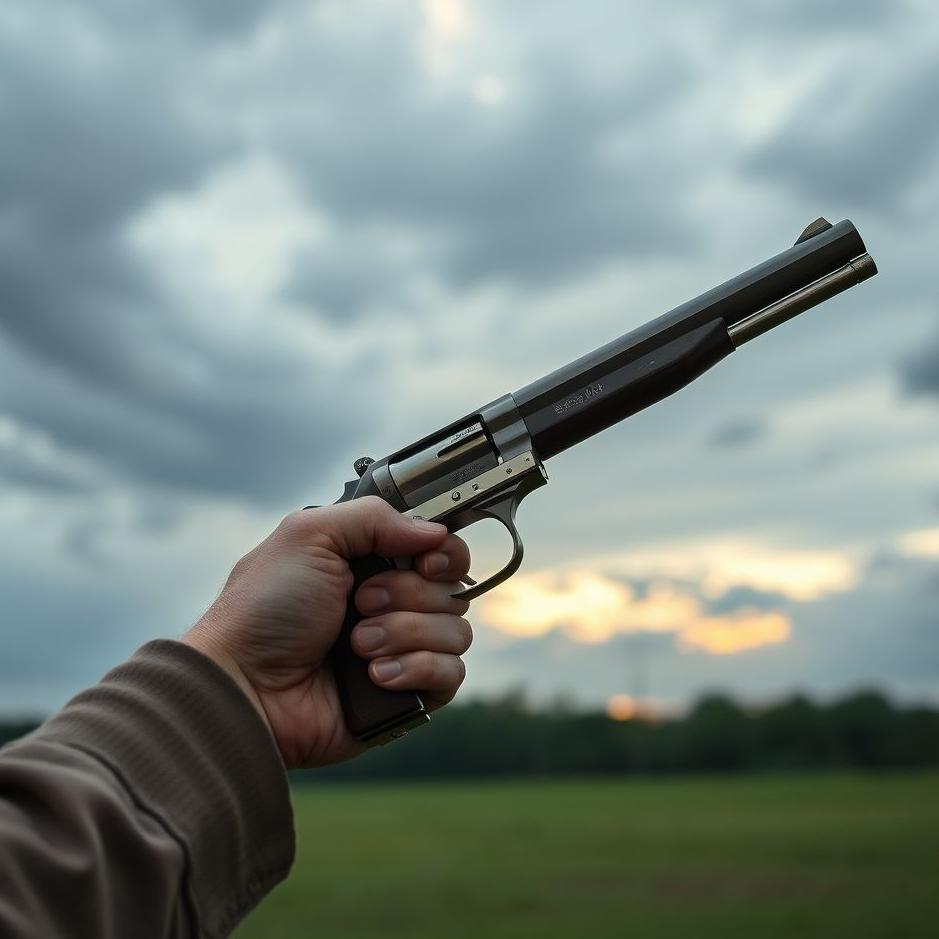 Dream : Gun handle in a dream