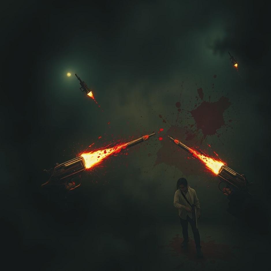 Dream : Gunshots and blood in a dream