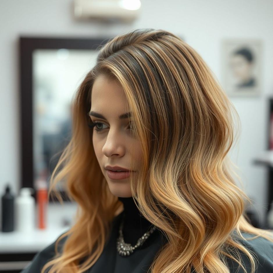 Dream : Hair combed at a hairdresser in a dream