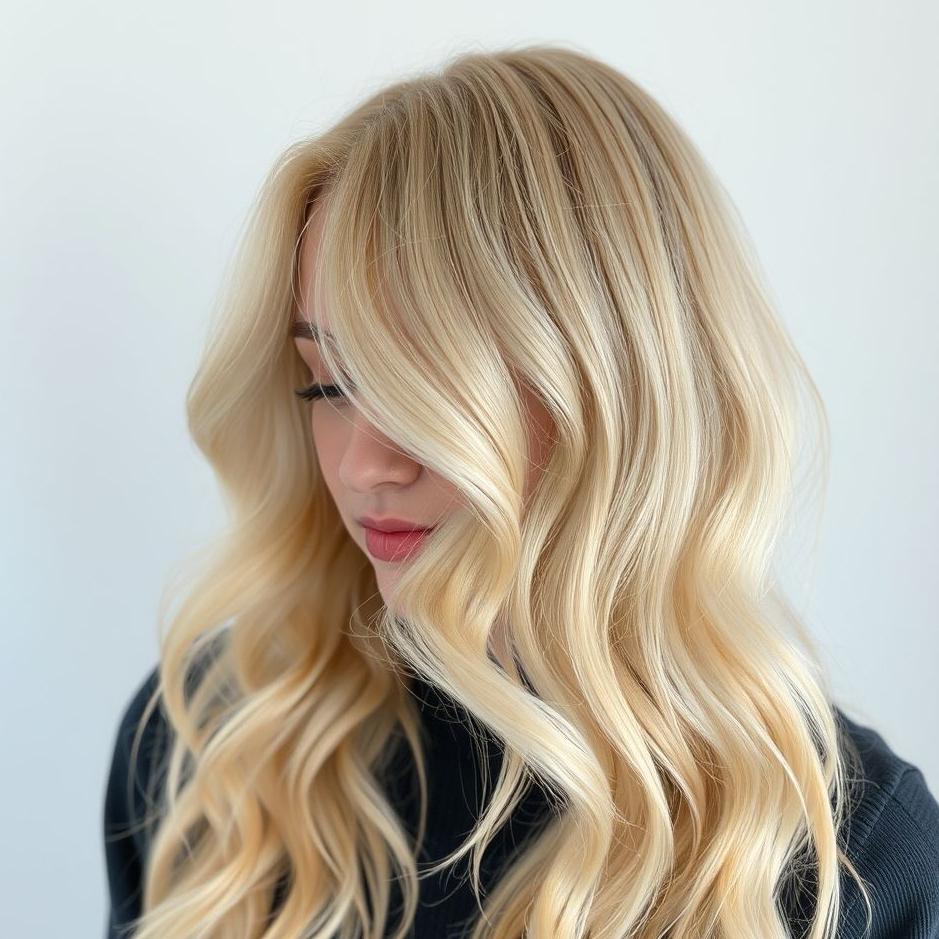 Dream : Hair dyed blonde in a dream