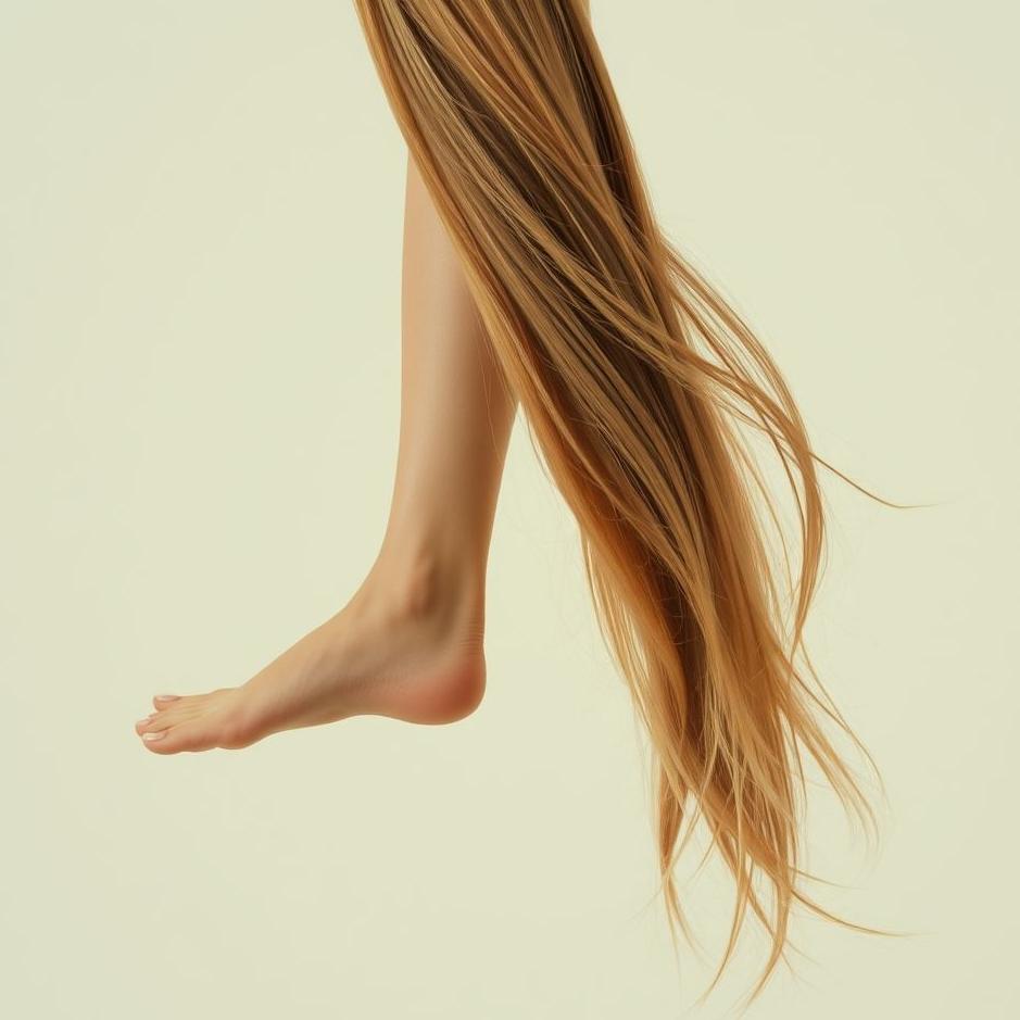 Dream : Hair elongation on the leg in the dream