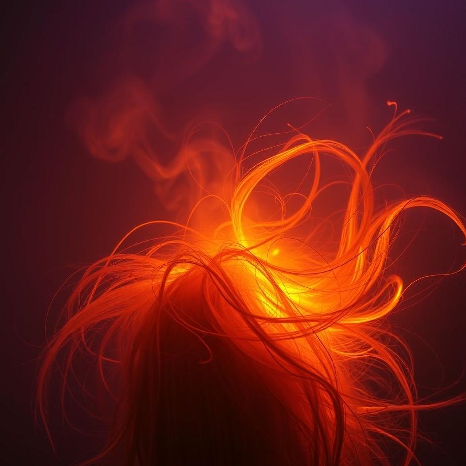 Dream : Hair fire in the dream