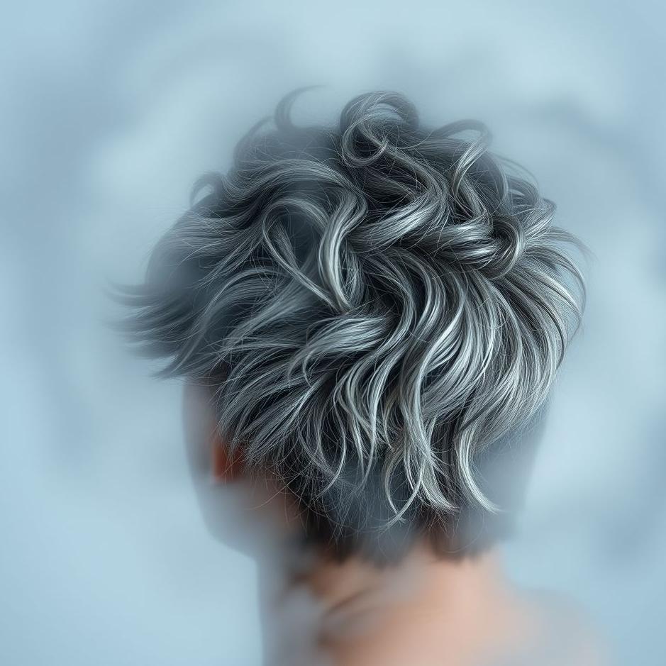 Dream : Hair growing and graying in a dream