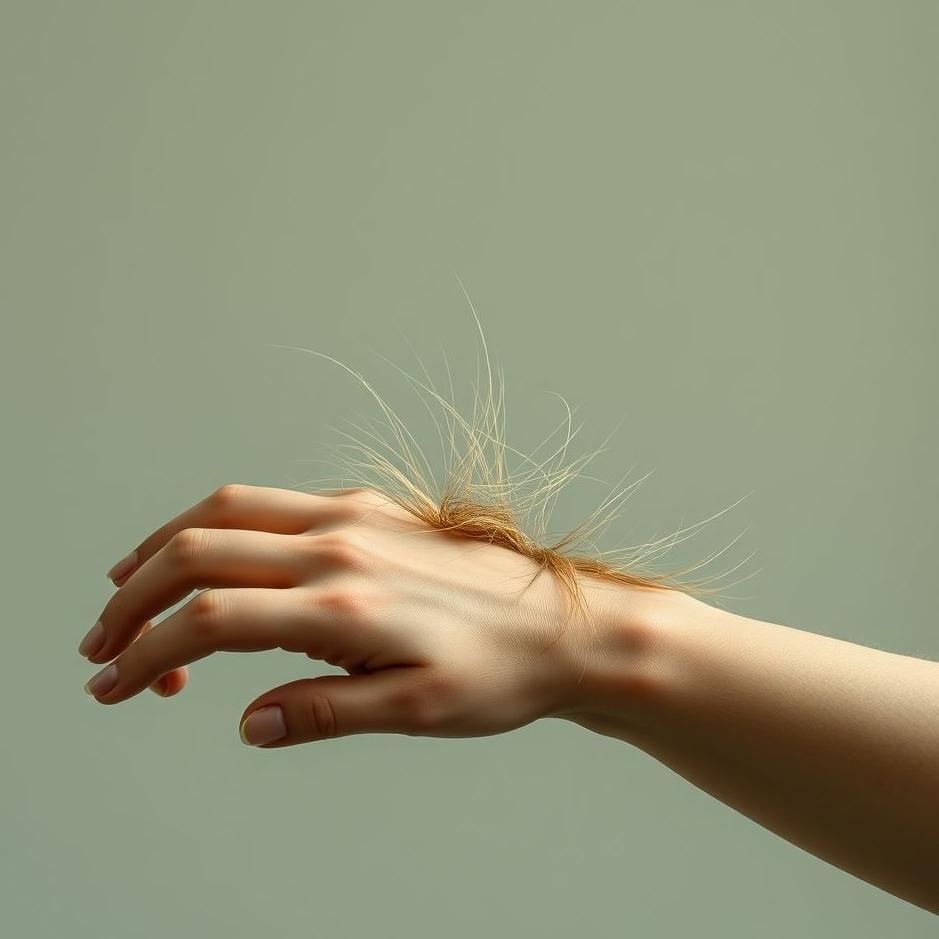 Dream : Hair growing on the arm in a dream