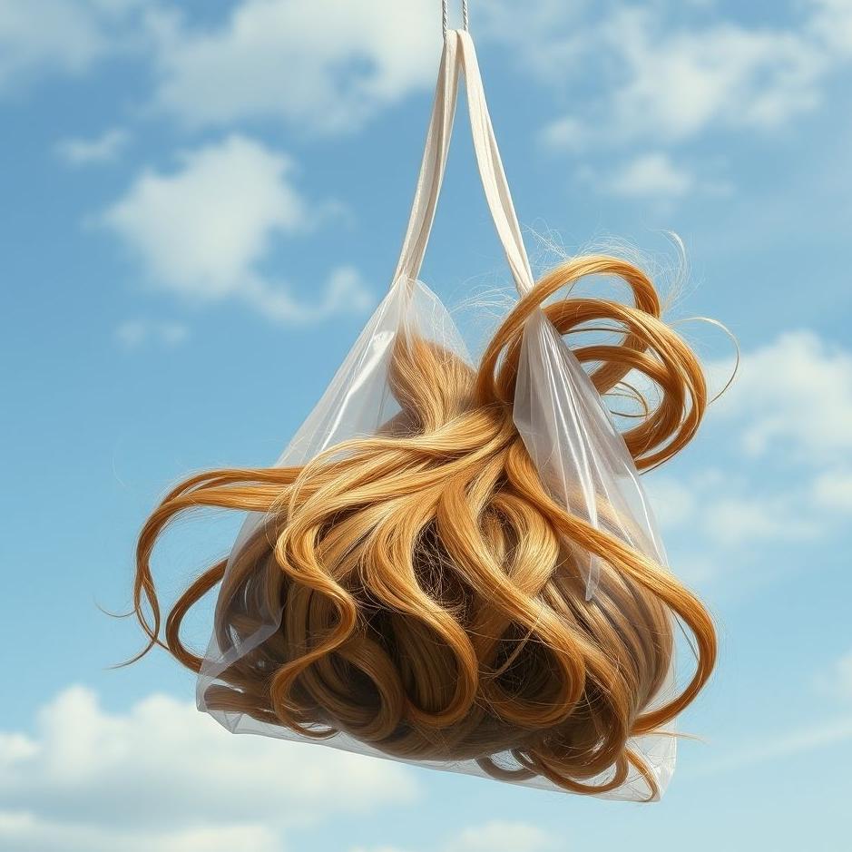 Dream : Hair in a bag in a dream