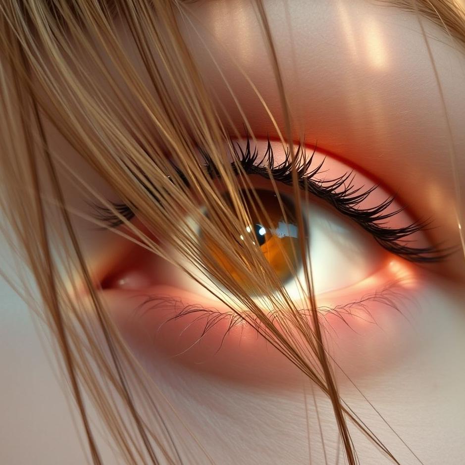 Dream : Hair in the eye in a dream