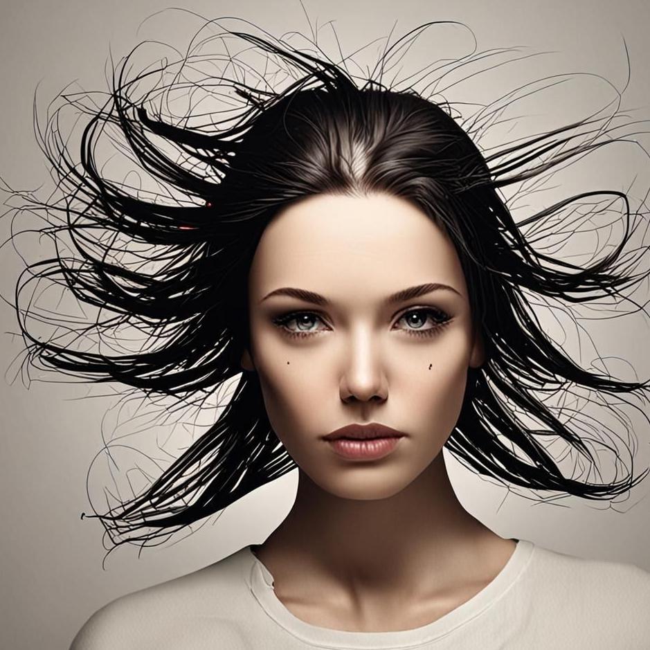 Dream : Hair loss and a wound in a dream