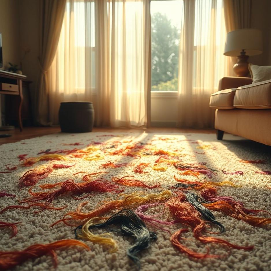 Dream : Hair on the floor of your home in a dream