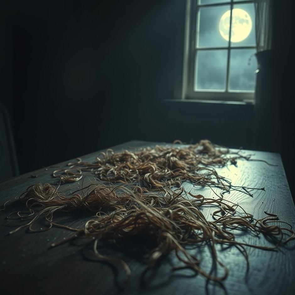 Dream : Hair on the table in a dream