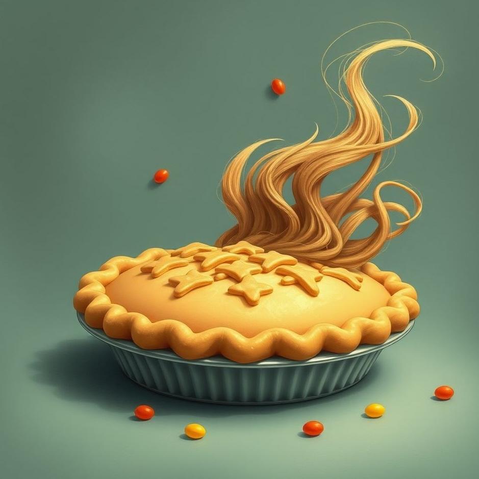 Dream : Hair pie in a dream
