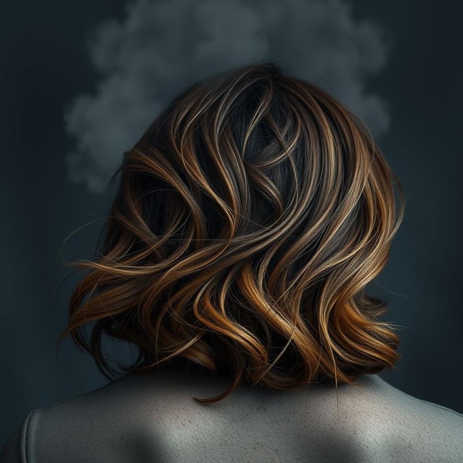 Dream : Hair turning to ash in a dream