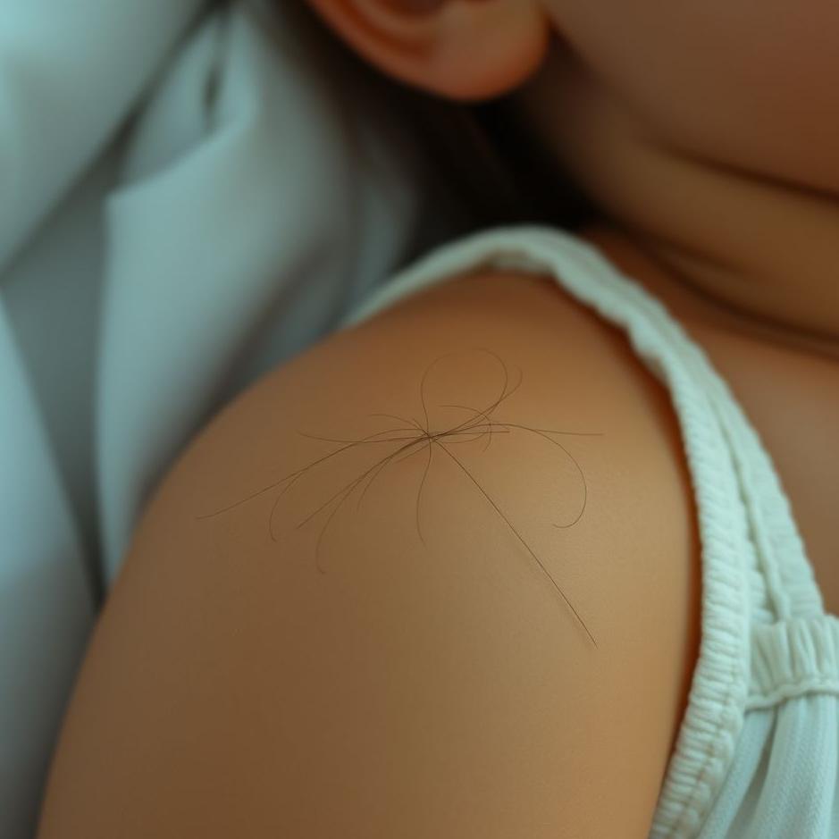 Dream : Hair under my daughter's armpit in a dream