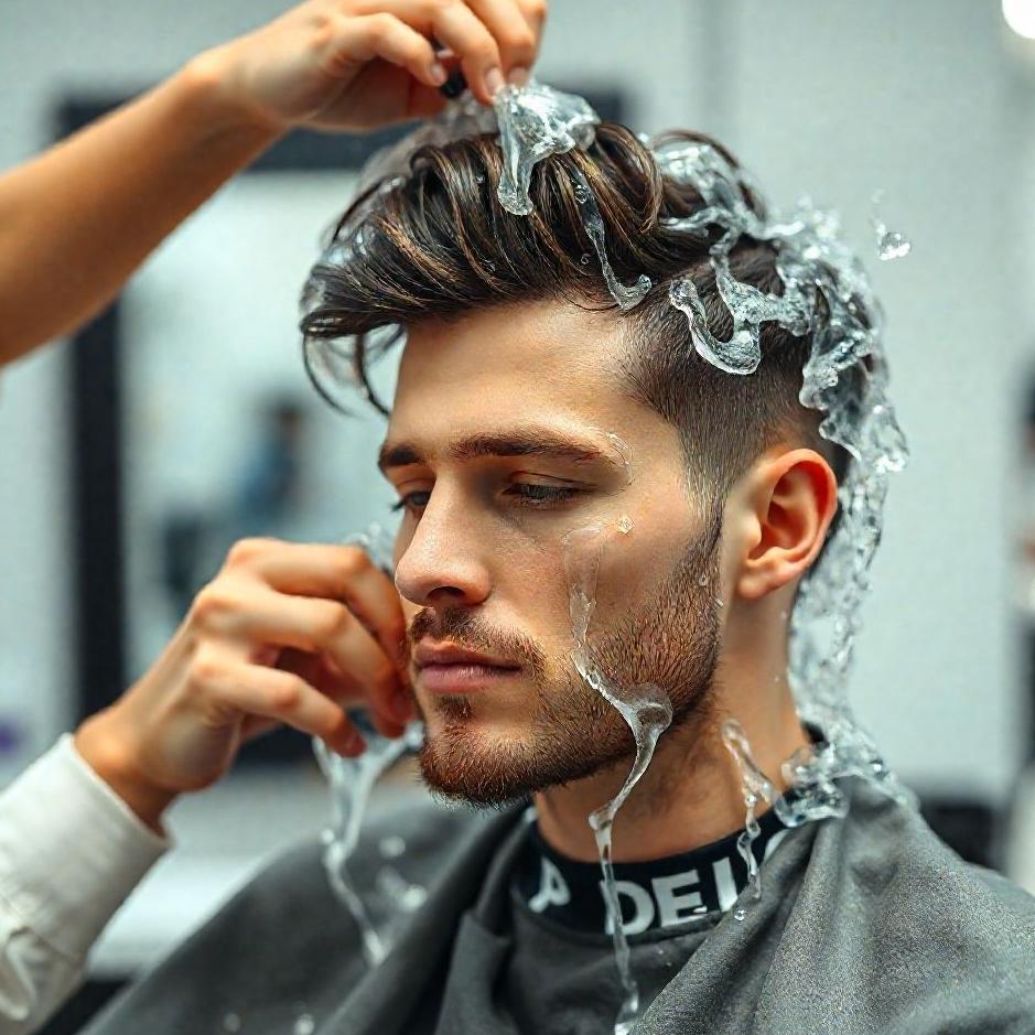 Dream : Hairdresser wash his hair in a dream