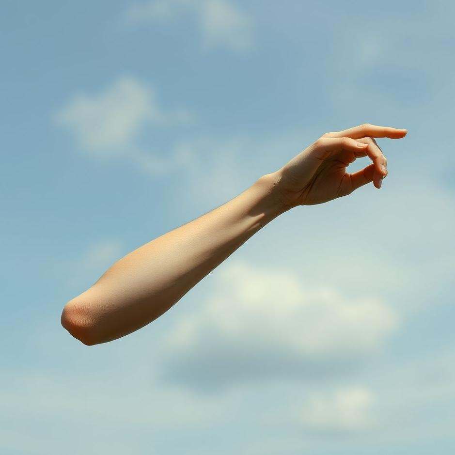 Dream : Hairless arm in a dream