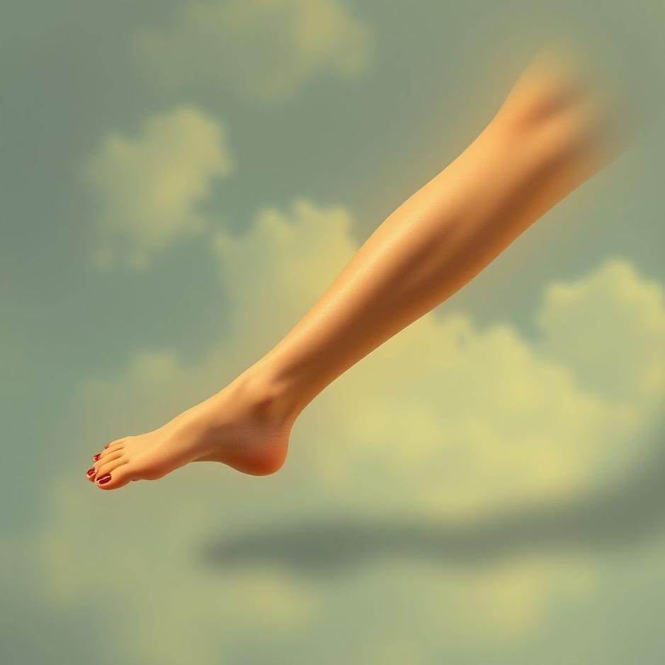 Dream : Hairless leg in a dream