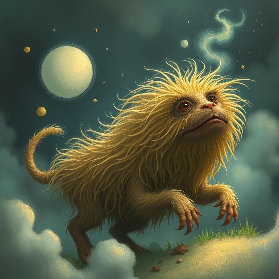 Dream : Hairy creature in a dream
