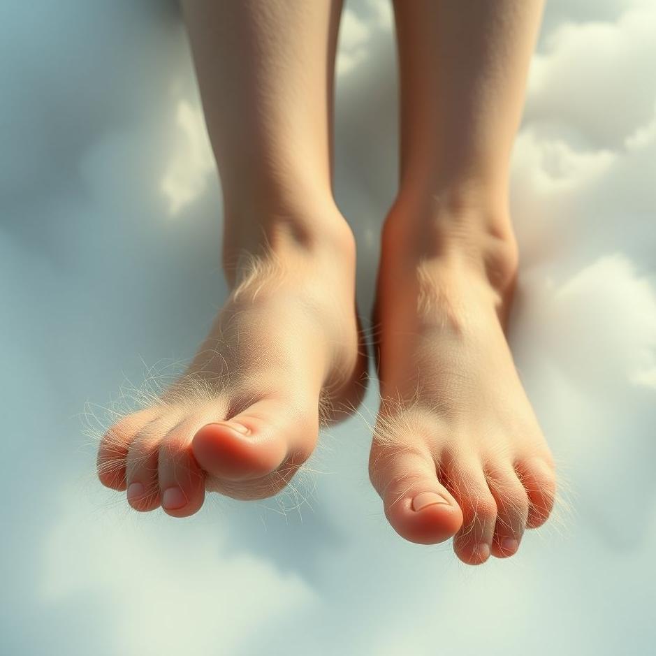 Dream : Hairy feet in a dream