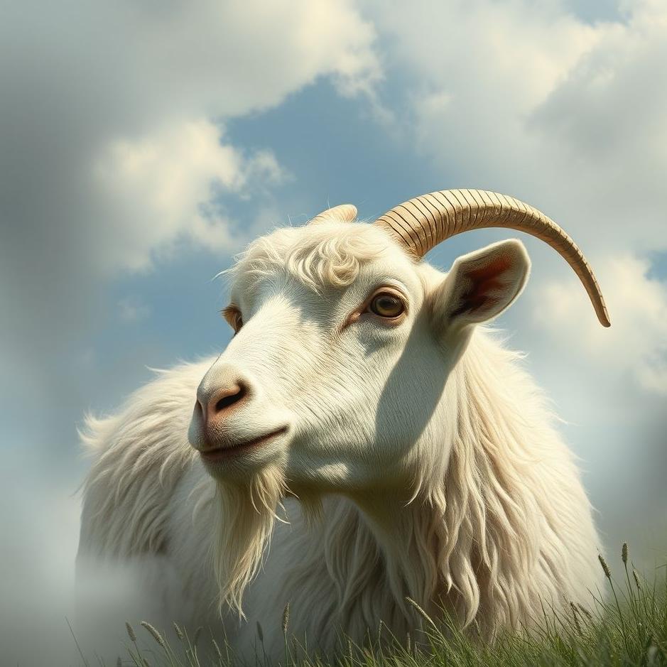 Dream : Hairy goat in a dream
