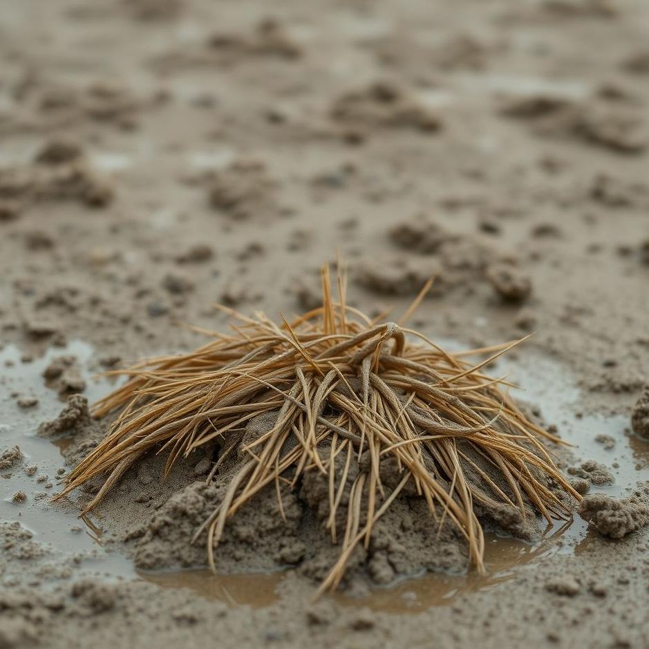 Dream : Hairy mud in a dream