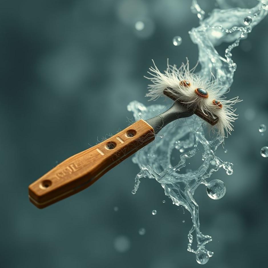 Dream : Hairy razor in a dream