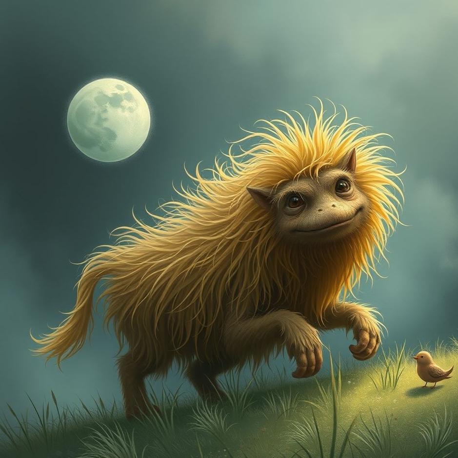 Dream : Hairy thing in a dream