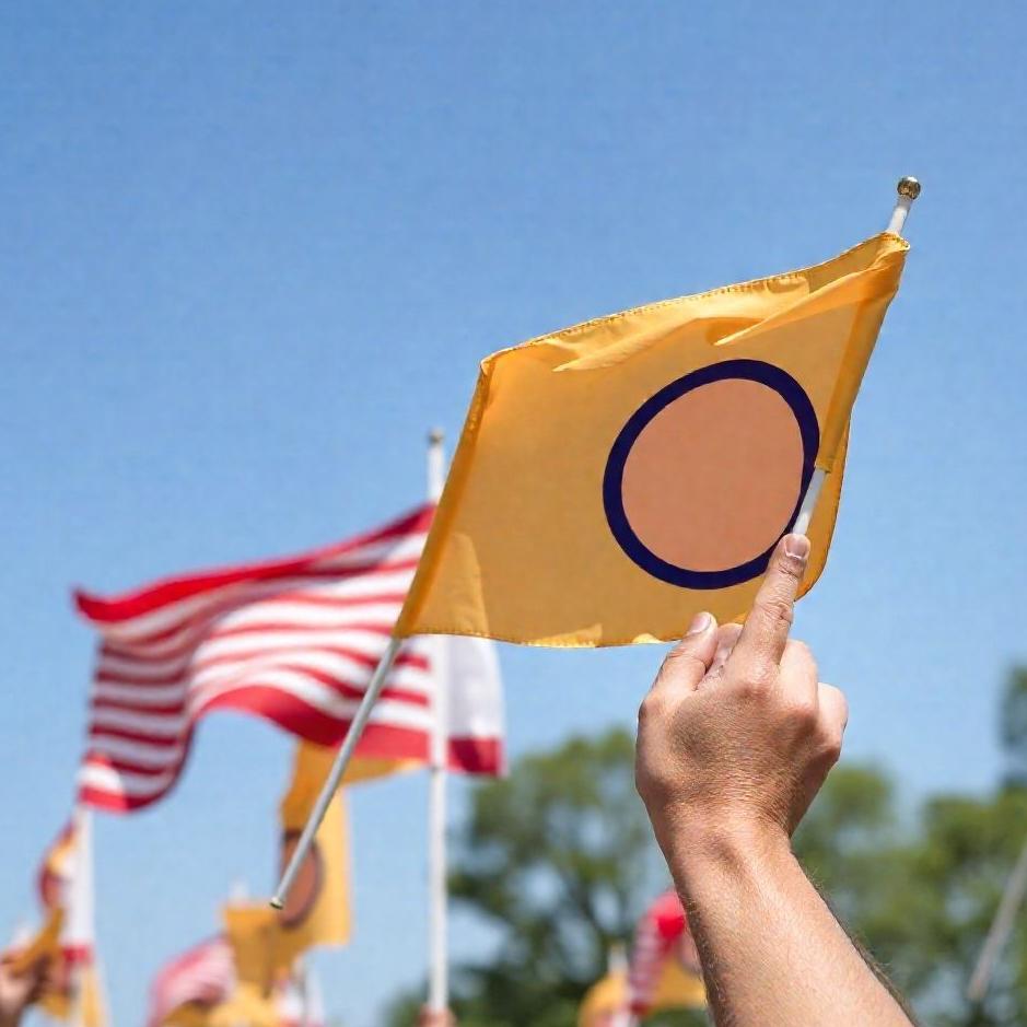 Dream Dictionary : Handing out flags 