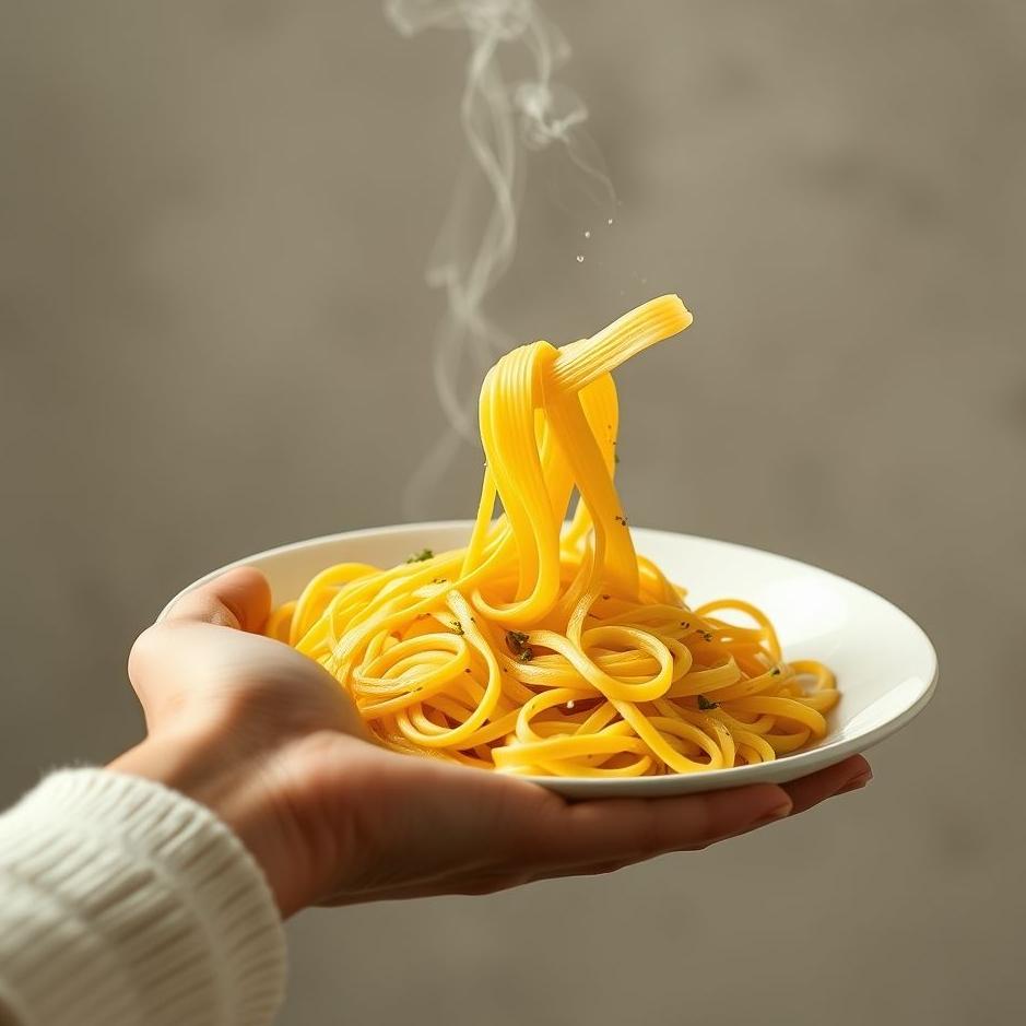 Dream : Handing out pasta in a dream