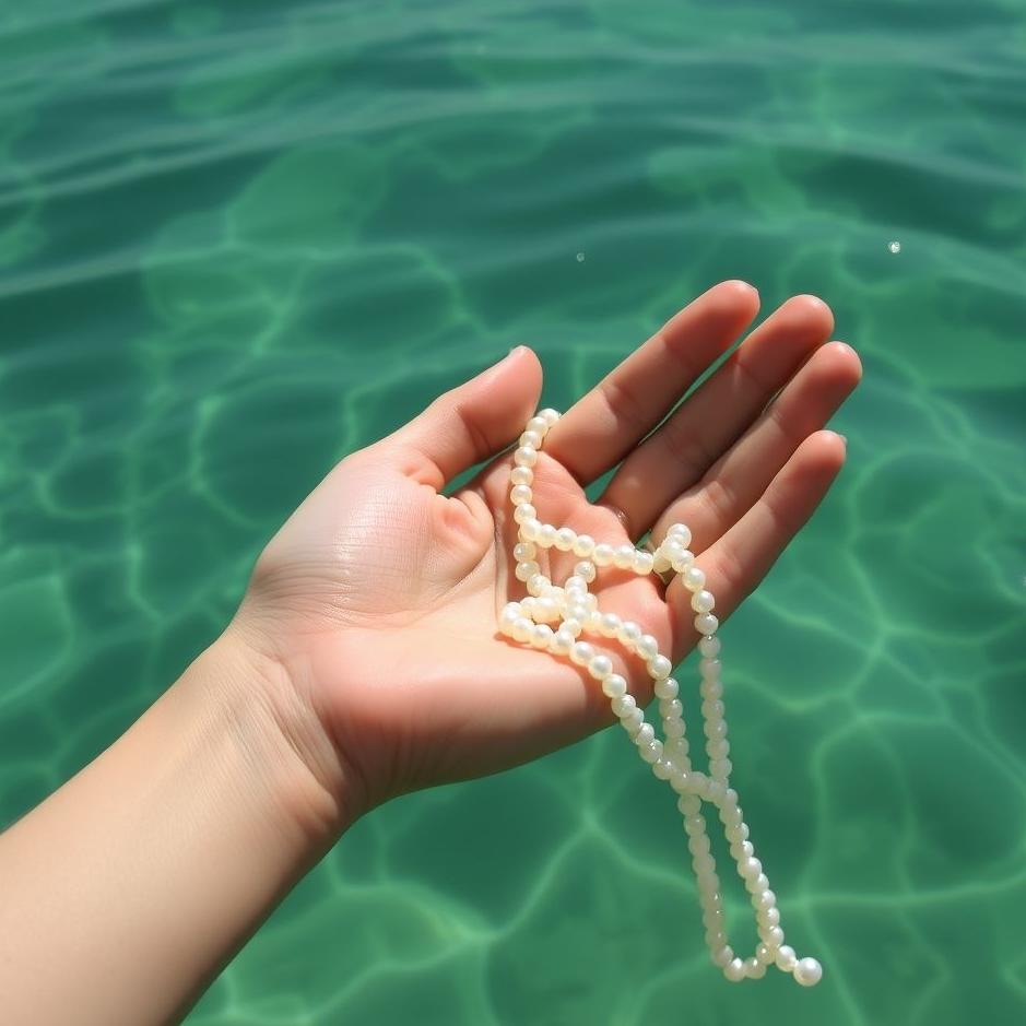 Dream : Handing out pearls in a dream