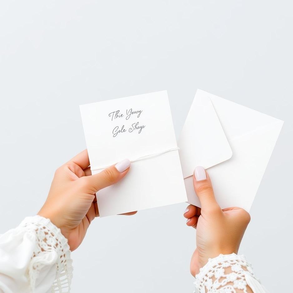 Dream : Handing out white invitations 
