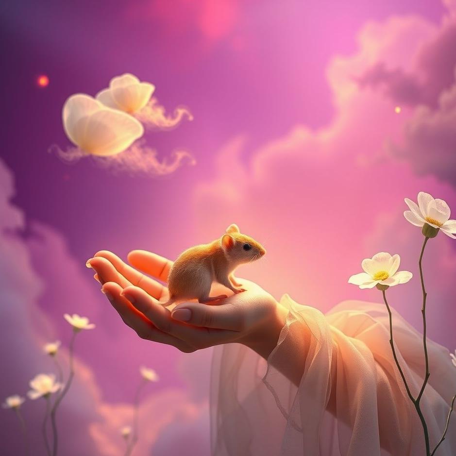 Dream : Handling a mouse in a dream