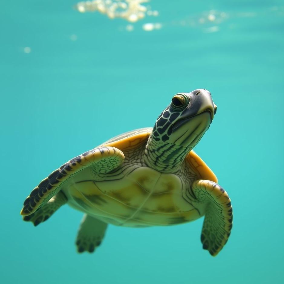 Dream : Handling a turtle in a dream