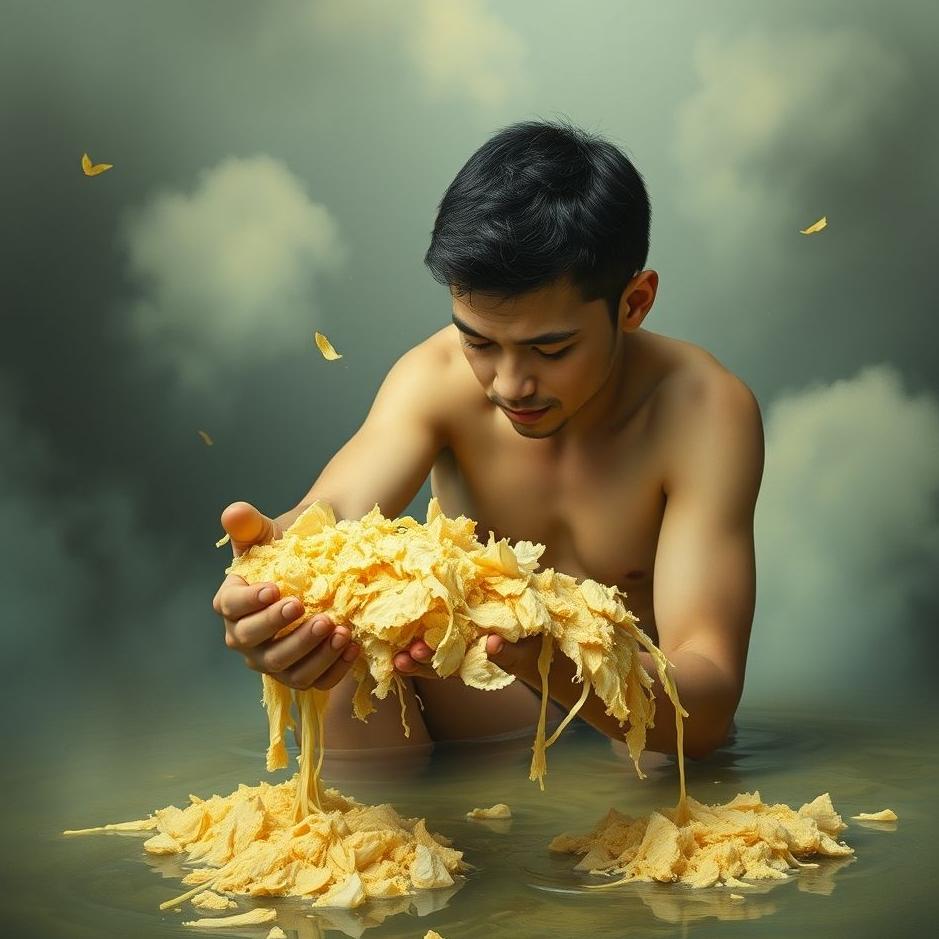 Dream : Handling your own feces in a dream