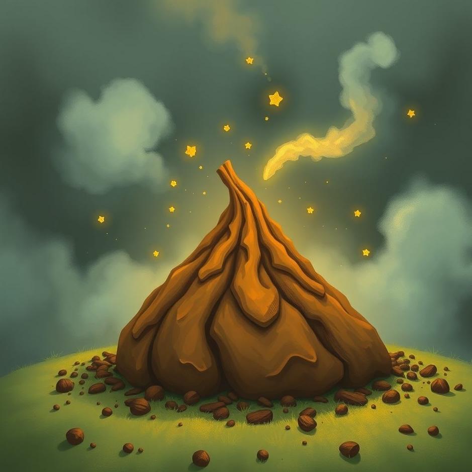 Dream : Handling your own poop in a dream