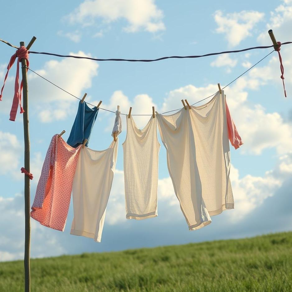 Dream Dictionary : Hanging laundry in the dream