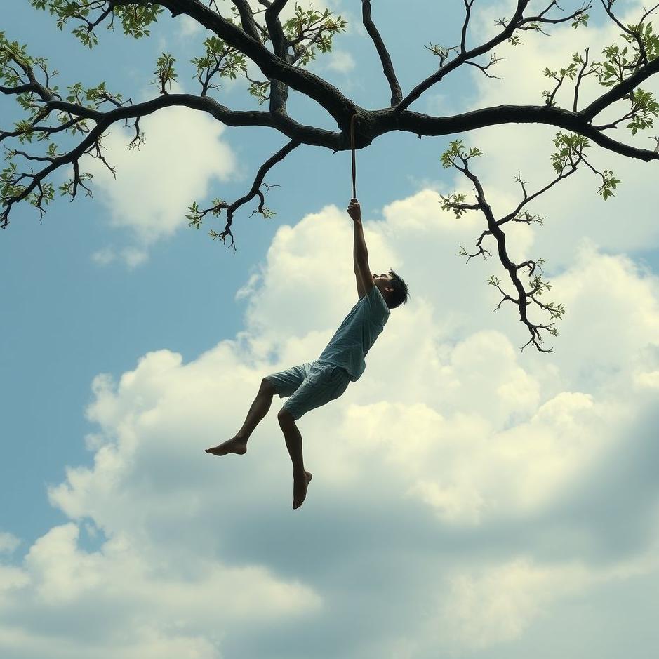 Dream : Hanging yourself from a tree in a dream