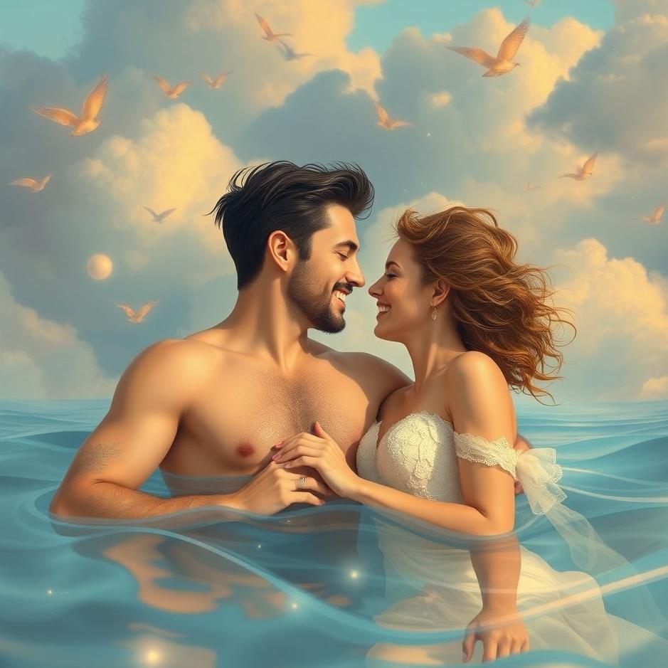 Dream : Happy lovers in a dream