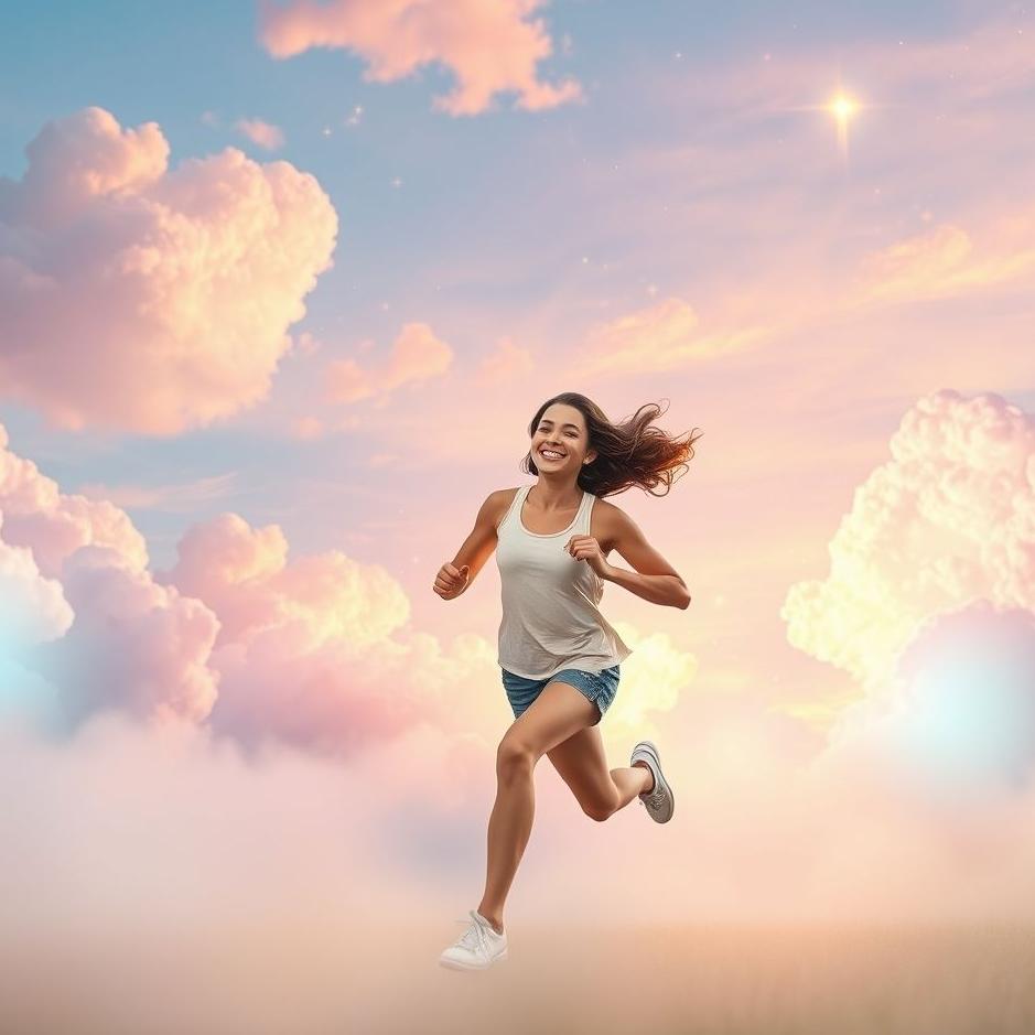 Dream : Happy running in a dream